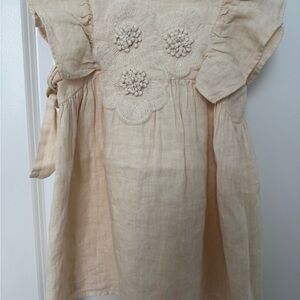 Zara linen dress 4T